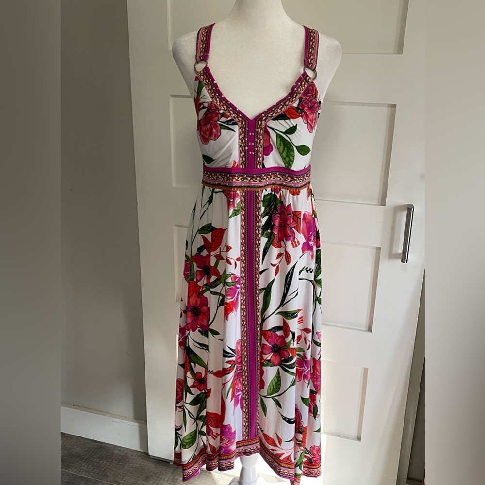 HOST PICK International Concepts Petite Dress With Beaded Embellishment Size PS
